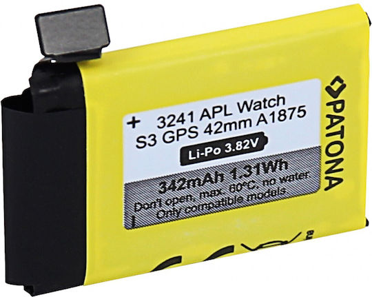 Batterie Schwarz (Apple Watch 42mm)