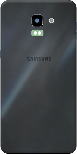 Samsung Καπάκι Μπαταρίας Μαύρο για Galaxy J6