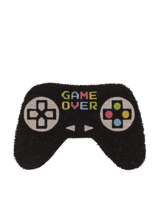 Out of the Blue Πατάκι Εισόδου Game Over Μαύρο 40x60εκ.