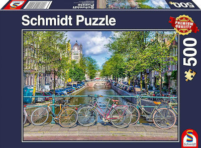 Spring Time in Amsterdam Puzzle 2D 500 Bucăți