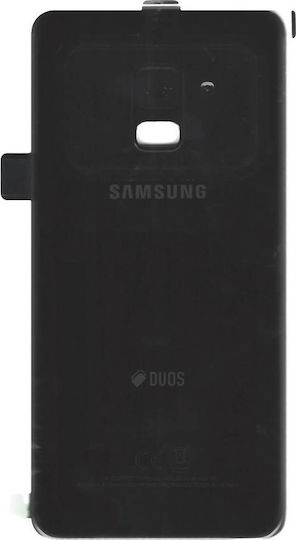 Samsung Καπάκι Μπαταρίας Μαύρο για Galaxy A8 2018