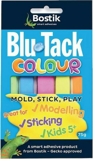 Bostik Glue Stickers Blu Tack Colour Large Size 75gr