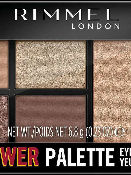Rimmel Mini Power Palette Make-up 001 Fearless ...