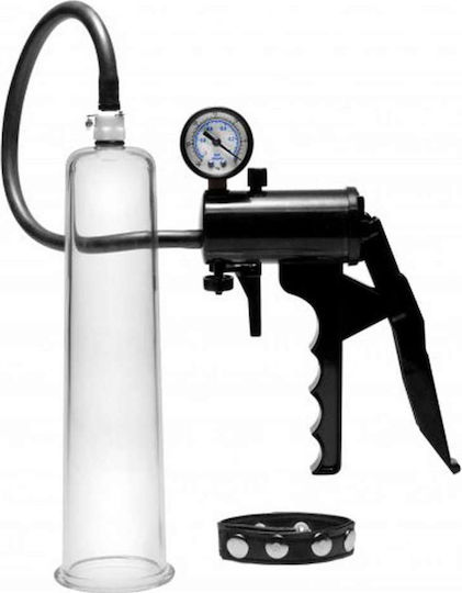 XR Premium Penis Pumping Kit Intermediate Size Τρόμπα Πέους Διάφανη