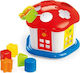 Dolu Παιχνίδι Ταξινόμησης Σχημάτων Shape Sorter Sweet House with Lockable Doors για 12+ Μηνών