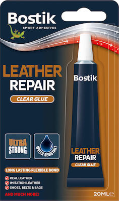 Bostik Glue Gel Leather Repair Clear Glue 20ml