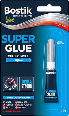 Bostik Kleber Gel Super Glue Flüssig 3gr