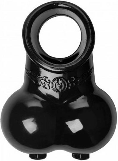 XR Master Series Squeeze My Sack Erection Enhancer and Scrotum Pouch Cock Ring Schwanz & Hoden Schwarz