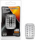 Blush Stay Hard Cock Sleeve 3 Penis Extension Transparent 3.6cm