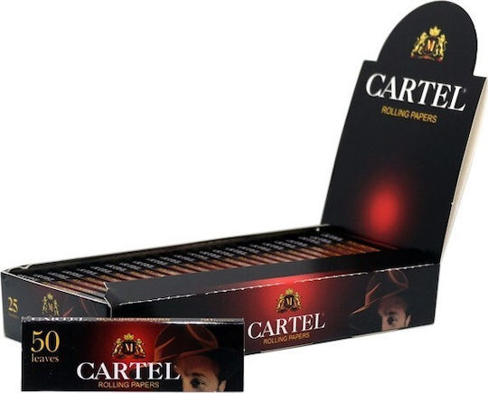 M Tobacco Cartel Red Foițe de Țigări Rulate 50 foi 25buc