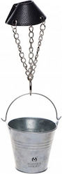 XR Master Series Hells Bucket Ball Stretcher Δαχτυλίδι Όρχεων Μεταλλικό Γκρι