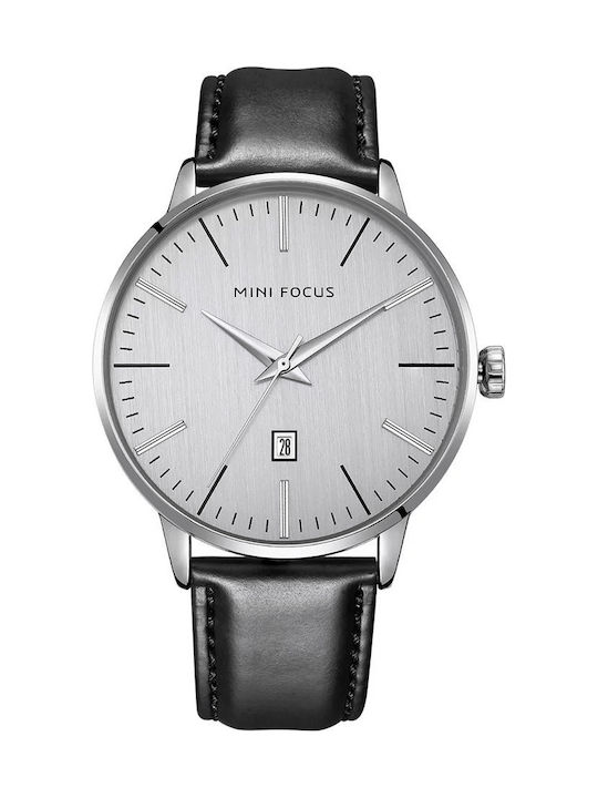 Mini Focus Uhr Batterie mit Lederarmband Mini Focus Uhr Batterie mit Lederarmband