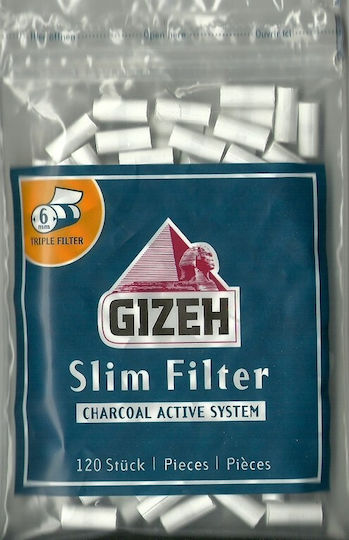 Gizeh Slim Ενεργού Άνθρακα 20 Φιλτράκια