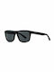 Horsefeathers Keaton Men's Sunglasses with Black Plastic Frame and Black Polarized Lens AM082A