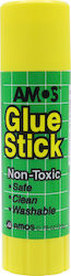 Amos Glue Stick Stick for Paper 22gr No Solvents GSW22