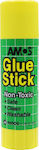 Amos Κόλλα Stick Stick για Χαρτί 22gr Χωρίς Διαλύτες