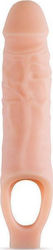 Blush Performance Plus 9 Inch Silicone Cock Sheath Penis Extender Flesh 22cm