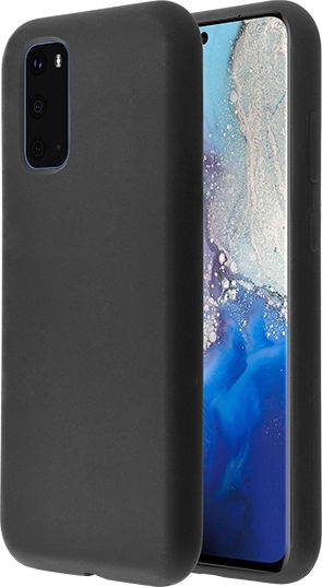 Senso Liquid Задна корица Силикон Черен (Galaxy A51)