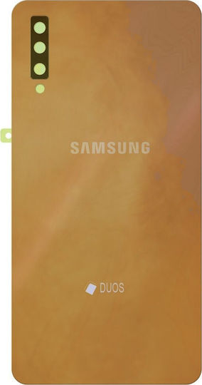 Samsung Replacement Back Cover Gold for Galaxy A7 2018