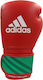 adidas Speed Pro Boxing Gloves made of Synthetic Leather for Match Red