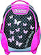 KalGav X-Bag Butterflies School Bag Backpack Elementary, Elementary in Pink color