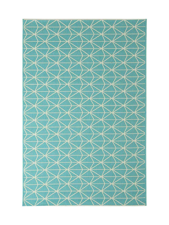 Royal Carpet Flox 723 Χαλί Ορθογώνιο Καλοκαιρινό Ψάθινο Light Blue