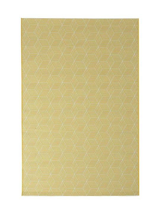 Royal Carpet Flox 2062 Чаршаф Правоъгълен Лятно време Плетеница Жълт