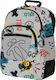 Totto Morral Rayol 9ST School Bag Backpack Elementary, Elementary in Gray color