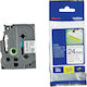 Brother Label Maker Tape 8m x 24mm In Black Colour Compatible With Brother TZe/TZ