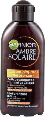 Garnier Ambre Solaire Tanning Intensive Oil Ulei pentru Bronzare pentru Corp 200ml