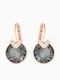 Swarovski Bella V Earrings Gold Plated with Stones
