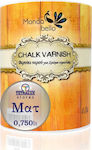 Mondobello Chalk Varnish Βερνίκι για Χρώμα Κιμωλίας Mat Clear Διάφανο 750ml