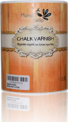 Mondobello Chalk Varnish Varnish for Chalk Colour Mat White 750ml