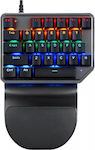 Motospeed K27 Gaming KeyPad with Outemu Blue switches and RGB lighting (English US)