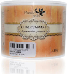 Mondobello Chalk Varnish Varnish for Chalk Colour Mat White 375ml