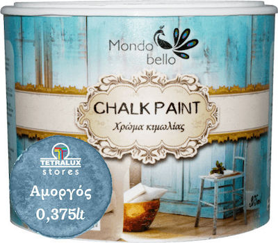 Mondobello Chalk Paint Vopsea cu Creta Amorgos/Albastru 375ml 030610003