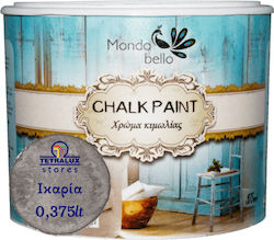 Mondobello Chalk Paint Χρώμα Κιμωλίας Ικαρία/Γκρι 375ml