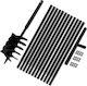 vidaXL Hand Drill with Handle 200mm and Extension Tube 13m Steel 270537