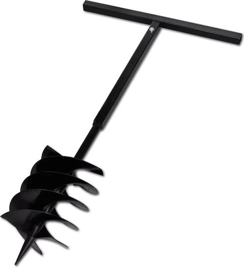 vidaXL Burghiu De Mână Cu Mâner Din Oțel Inoxidabil Și Bobine 200mm 141028