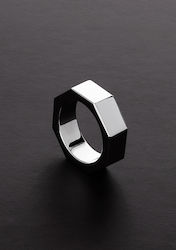 Triune Nut Cockring Пръстен Петел Металик Сребрист TBJ-2030-45