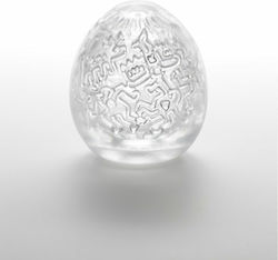 Tenga x Keith Haring Easy Beat Egg Masturbator 1buc