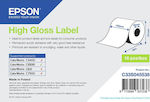 Epson High Gloss Label Maker Tape 33m x 12mm White