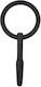 Sinner Gear Hollow Silicone Penisplug Pullring Expander in Black Color