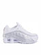 Shox R4 Γυναικεία Sneakers Ασημί