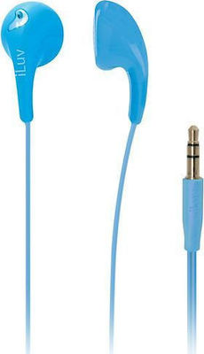 iLuv Ακουστικά Ψείρες Earbuds Bubble Gum II Μπλε