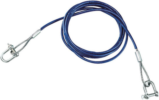 Lampa Car Towing Equipment Steel Wire Rope with Towing Capacity up to 3 Tons 3.5m in Blue Color