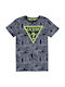 Guess Kinder-T-Shirt Marineblau