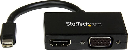 StarTech Μετατροπέας mini DisplayPort male σε HDMI / VGA female 1τμχ MDP2HDVGA