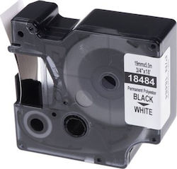 Dymo 18484 Bandă Pentru Etichetări 5.5m x 19mm Albă
