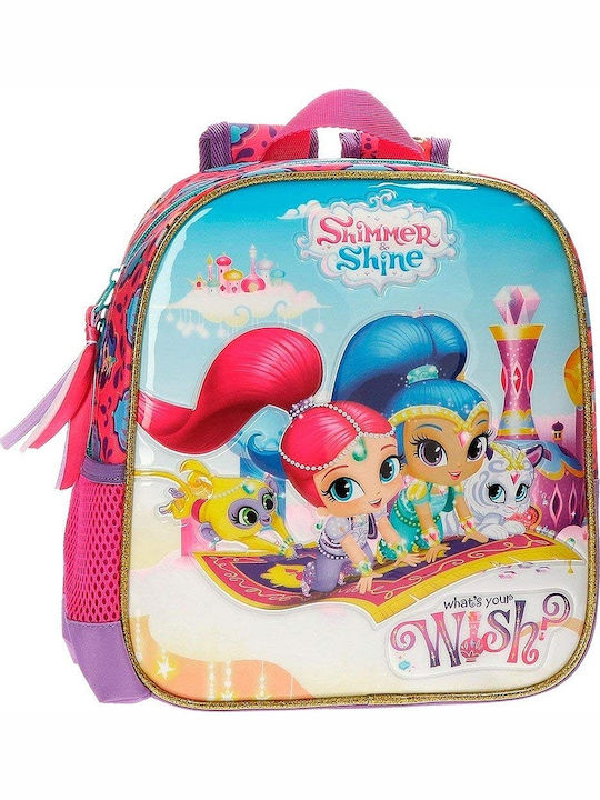 Никелодеин Shimmer & Shine Ученическа Раница Многоцветна